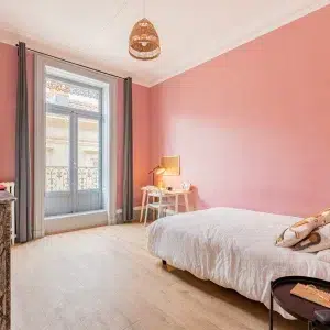 Chambre meublée en coliving à Montpellier