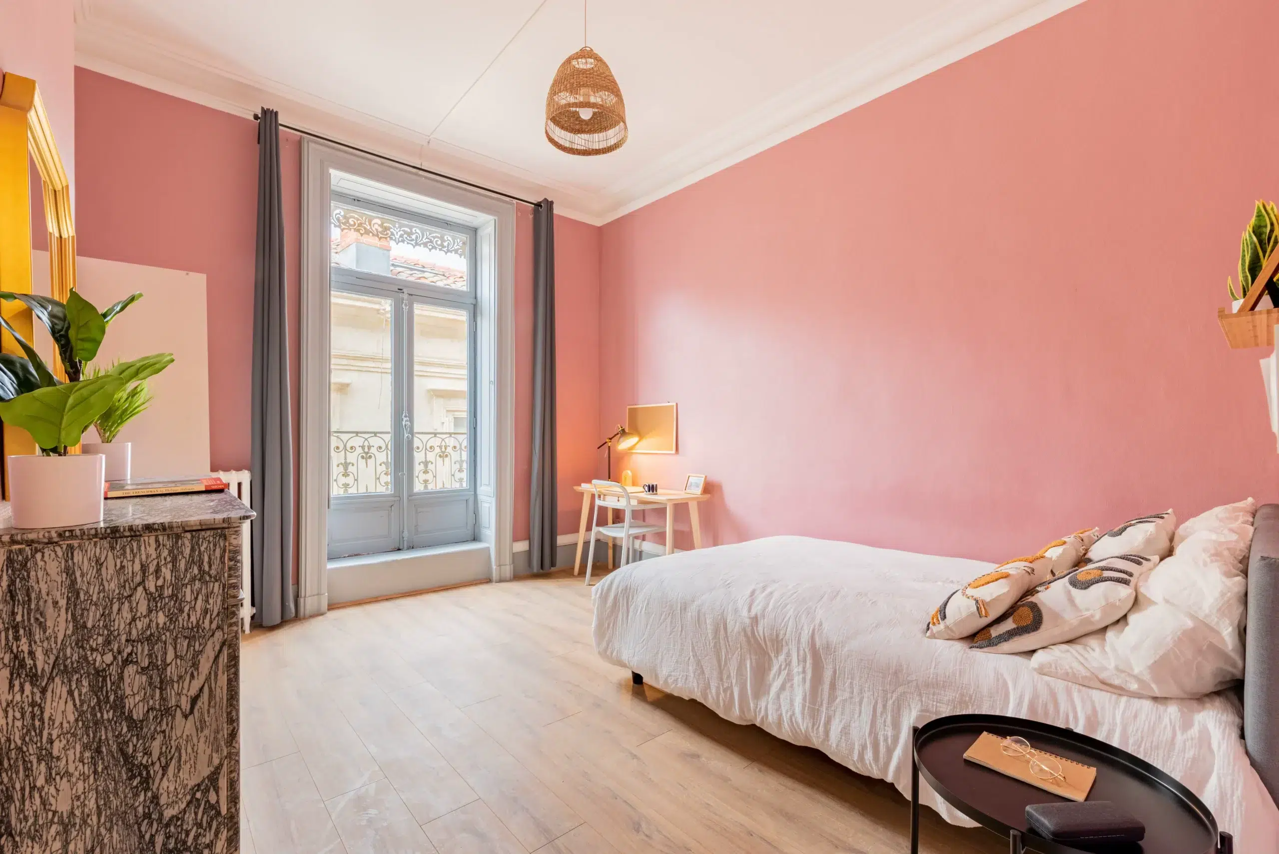 Chambre meublée en coliving à Montpellier