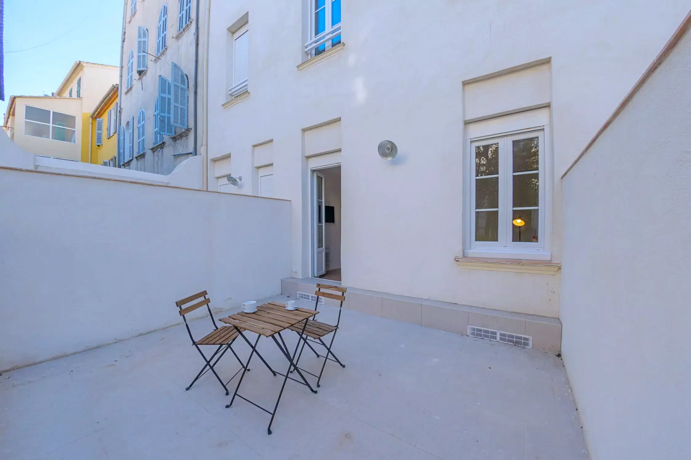 Terrasse Studio Coliving à Toulon