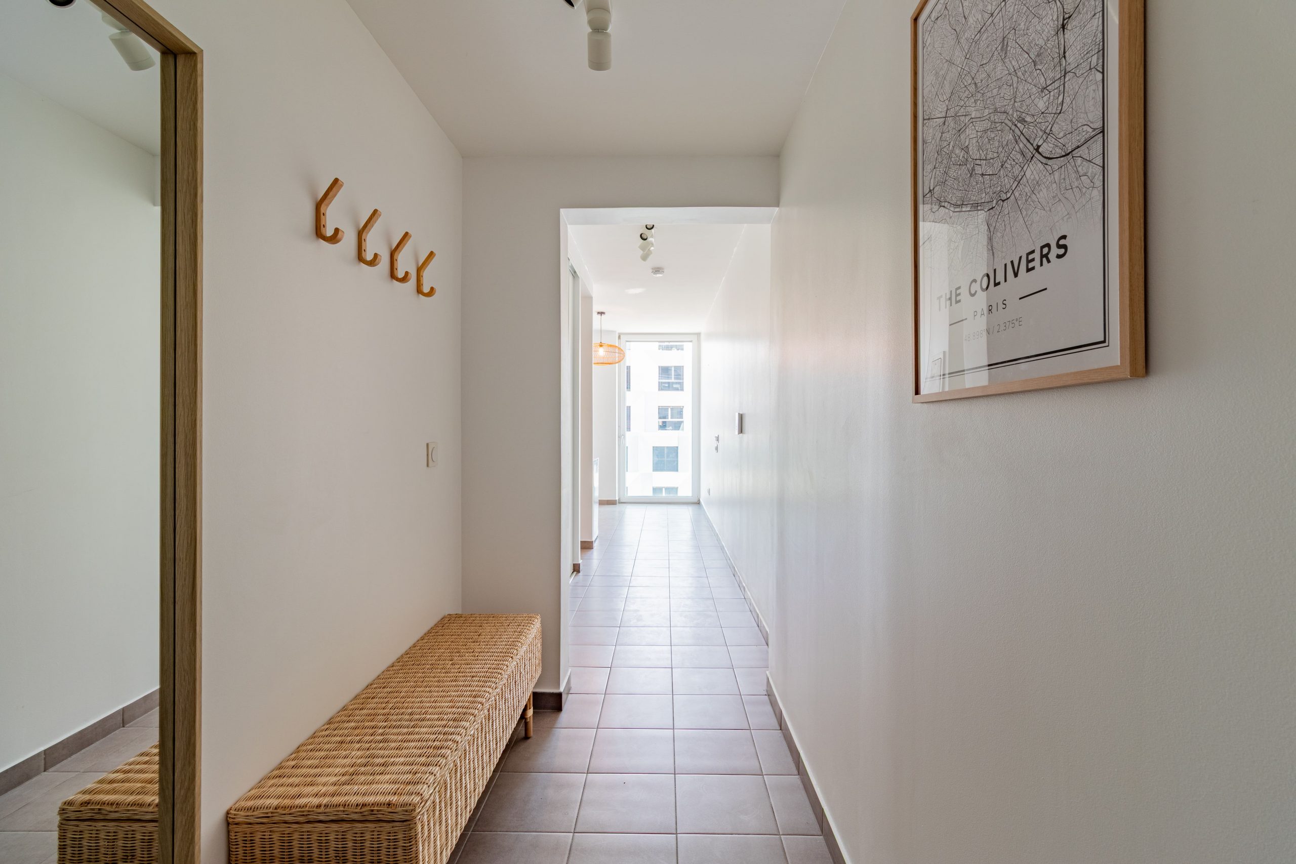 Colocation Paris - 19e - Cesaria Evora - Appartement en coliving - Couloir