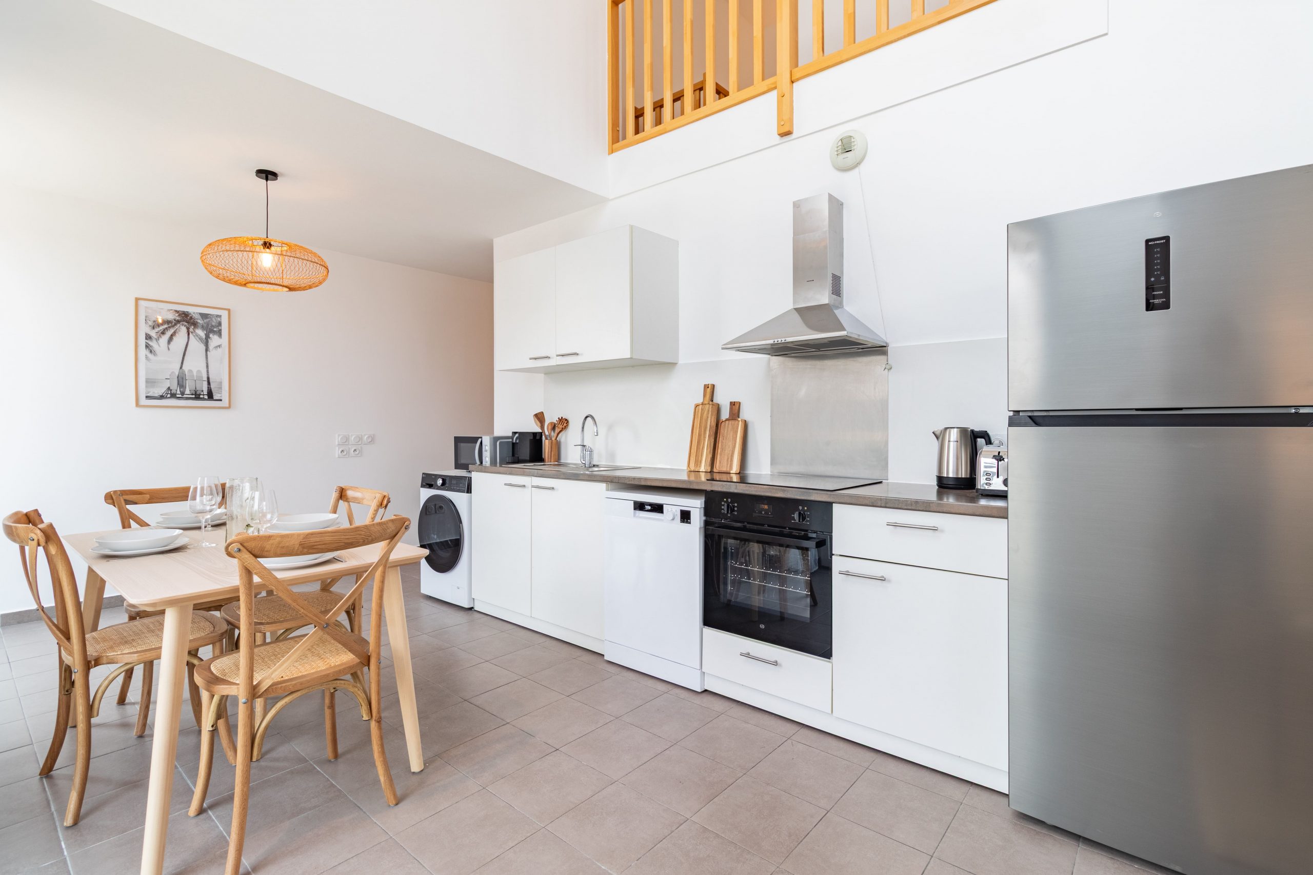 Colocation Paris - 19e - Cesaria Evora - Appartement en coliving - Cuisine Salle Manger (5)