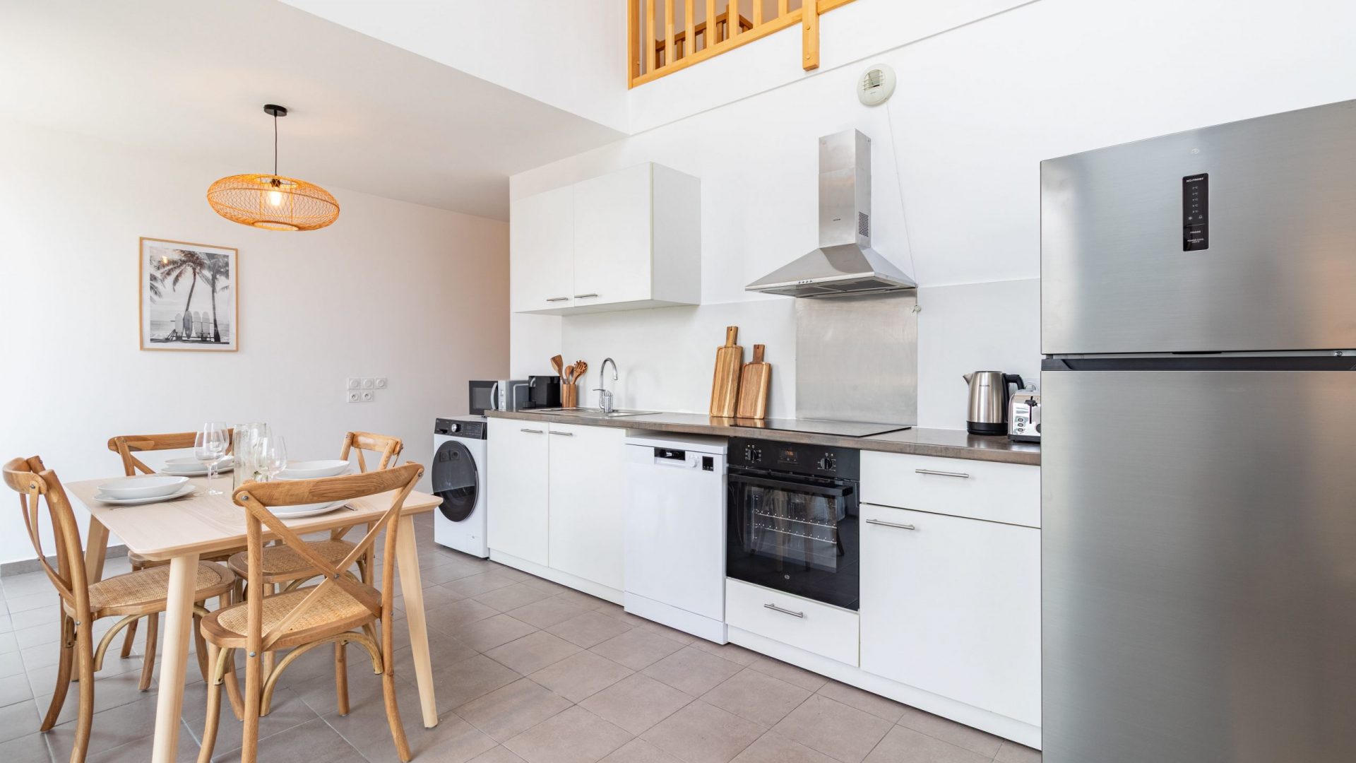 Colocation Paris - 19e - Cesaria Evora - Appartement en coliving - Cuisine Salle Manger (5)