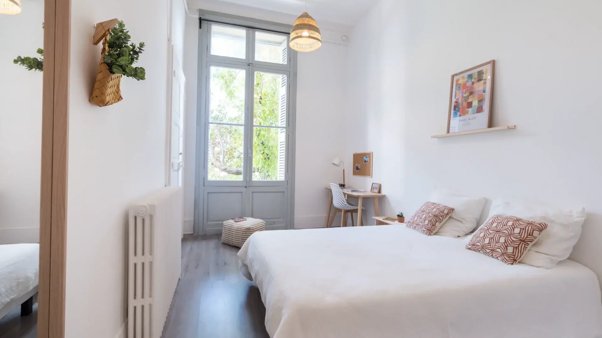 Chambre entièrement meublée en coliving à Montpellier