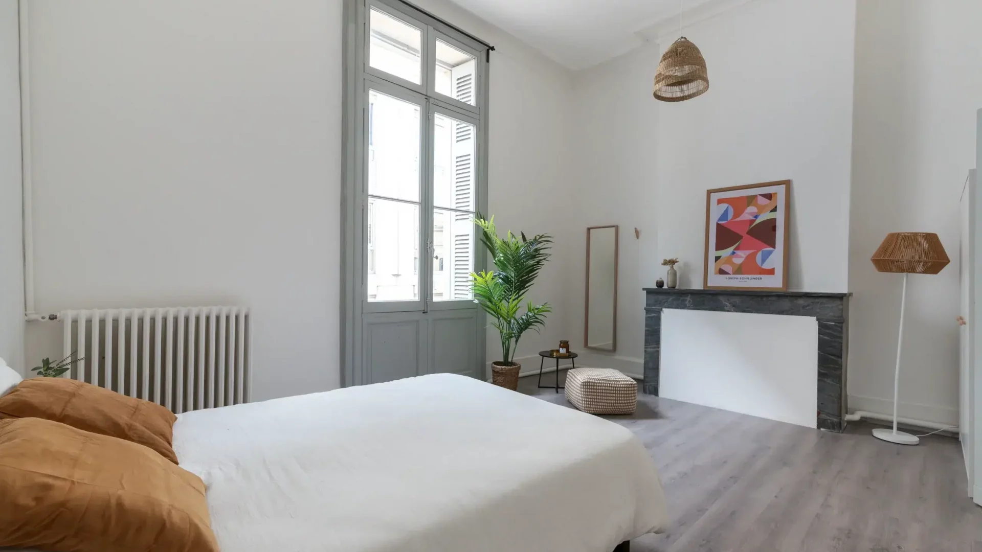 Chambre lumineuse en colocation entièrement rénovée à Montpellier