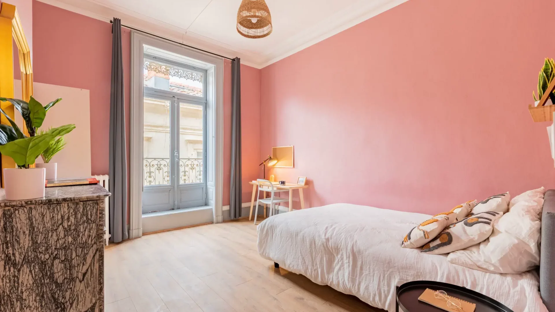 Chambre meublée en coliving à Montpellier