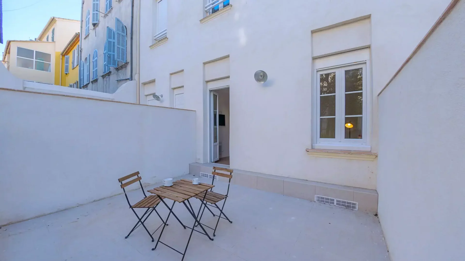 Terrasse Studio Coliving à Toulon